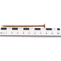 Саморез КРЕП-КОМП желтый цинк, POZY, 4,5x80, 20 шт. жд4580мф
