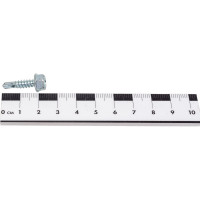 Кровельный саморез КРЕП-КОМП цинк 7 мкм, без шайбы, 4,8x19 К, 50 шт. скбш4819мф