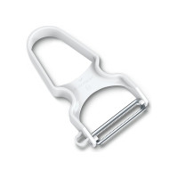 Овощечистка VICTORINOX RAPID, серрейторное лезвие из нержавеющей стали, белая 6.0933