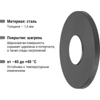 Декоративная накладка на опору TDM ELECTRIC d-60 мм, цвет серебро металлик SQ0330-0421