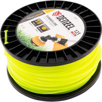 Леска FLEX CORD круглая 3 мм, 123 м, на DIN катушке для триммера Denzel 96282