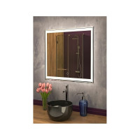 Зеркало с подсветкой Art&Max Zoe 800x800 AM-Zoe-800-800-DS-F