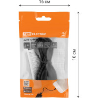 Дата-кабель TDM ELECTRIC ДК 1, USB - micro USB, 1 м, черный SQ1810-0301
