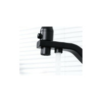 Смеситель для кухни Gappo 35k с выходом для питьевого фильтра, гибкий излив, черный G4317-6 550718