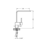 Смеситель для кухни ALVEUS LAGUNA MONARCH BRONZE 1134829