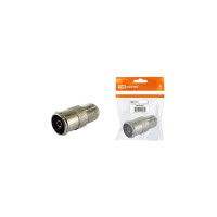 Переходник TDM гнездо F - гнездо TV SQ1809-0009