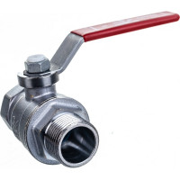 Шаровой кран GEKON с вн./нар. резьбой 3/4", ручка-рычаг GK 554L 34