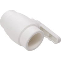 Шаровой кран со стандартным проходом PRO AQUA PP-R белый d-40 мм PA44014