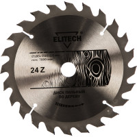 Диск пильный по дереву (185х20/16 мм; 2 мм; 24Z) Elitech 1820.053500
