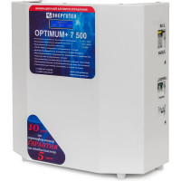 Стабилизатор напряжения (7500 LV ±10 В 95-220 В) Энерготех OPTIMUM 514435