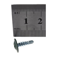 Прессшайба Качественный КРЕПЕЖ 4.2х13 мм, зеленый мох RAL 6005, сверло, 450 шт 0300291 КЧ