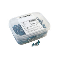 Прессшайба Качественный КРЕПЕЖ 4.2х16 мм, синяя вода RAL 5021, сверло, 250 шт 0301107 КЧ