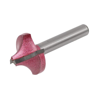 Фреза врезная радиусная (псевдофиленка) PROFESSIONAL 22x12x44 мм, ц/х 6 мм, R=8 мм, i1=8 мм, d1=6 мм PROCUT A1205