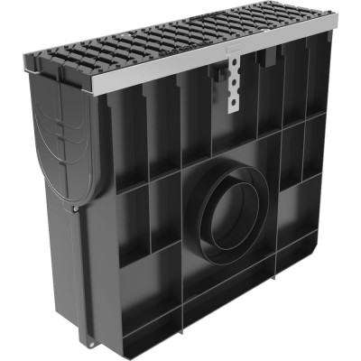Пескоуловитель Gidrolica Pro DN100 с полиамидной решеткой класса С250 08089pro