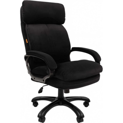 Кресло CHAIRMAN Home 505 ткань Т-84 черный пластик 00-07127990