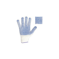 Хлопчатобумажные перчатки LAIMA, 5 пар, СТАНДАРТ, 600801