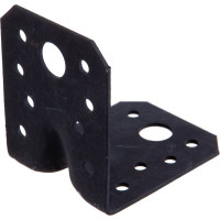 Крепежный усиленный уголок Bullit с антикор. покрытием 70х70х55 14-0014860