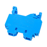 Клеммная колодка EKF самозажимная, JXB-S-6, 41А, синяя, PROxima SQ plc-jxb-s-6b