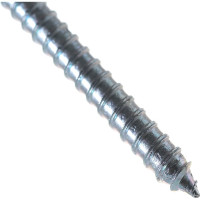 Двусторонний шуруп Госкреп 6х140 мм, цинк, этикетка 3-0014590