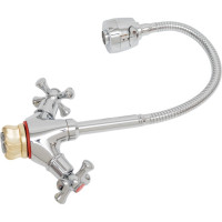 Смеситель для кухни G-lauf с высоким гибким изливом, хром QTZ4-E827