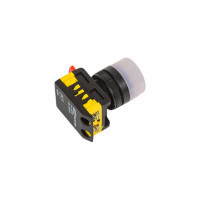 Сигнальная лампа TDM ELECTRIC AL-22TE d22мм, белый неон/230В, цилиндр SQ0702-0037