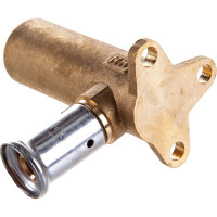 Водорозетка Henco 16х1/2"пресс удлиненная 4P-1604