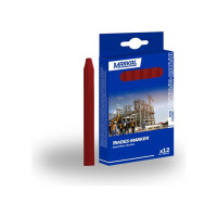Восковой промышленный мелок FM.120 универсальный, красный 44010300