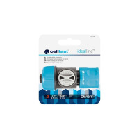 Коннектор с клапаном (1/2''; 5/8") IDEAL Cellfast 52-330