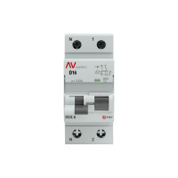 Дифференциальный автомат EKF DVA-6 1P+N 16А 30мА 6кА AVERES rcbo6-1pn-16D-30-ac-av