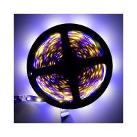 Лента светодиодная General Lighting Systems GLS-5050-60-14.4-12-IP20-RGB+6, 5 метров, 14,4Вт/м, 12В, SMD5050, 10мм, 60 диодов/м, 12 Лм/м + 360 Лм/м, IP20, красный/зеленый/синий+6500К - холодный белый 503802