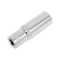 Головка торцевая глубокая 6-гранная (12 мм; 1/4DR) ROSSVIK  SD061412