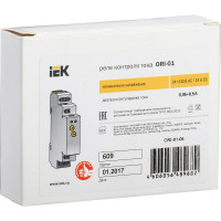 Реле тока IEK ORI 0,05-0,5А. 24-240В AC/24В DC ORI-01-05