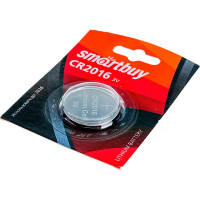 Литиевый элемент питания Smartbuy CR2016 SBBL-2016-1B