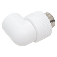 Комбинированный уголок Blue Ocean полипропиленовый НР - 32x1 PPRF/ET90E(W)-32x1"