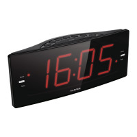 Радиобудильник HARPER HCLK-2042 red led H00001514