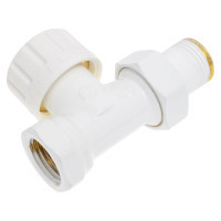 Комплект проходной SCHLOSSER DN15 GZ1/2xGW1/2 с головкой Мини M30x1.5, белый 602200057