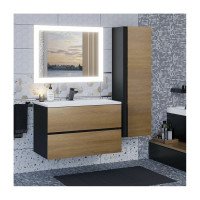 Зеркало для ванной с подсветкой uperwood Barsa_80х70 см, LED подсветка, сенсорный выключатель, антизапотевание 2930205443