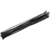 Хомут-стяжка РОССНА 2,5x200 черный, пластиковый, 100 шт. Р860805