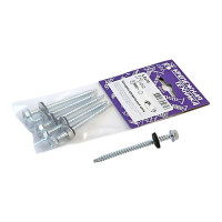 Кровельный саморез крепежная техника цинк, 4,8x70, 5 шт. 11010