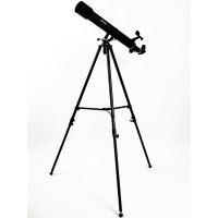 Телескоп Praktica Antares 70/700AZ, искатель red dot, адаптер для смартфона, стальная тренога, черный 91170700
