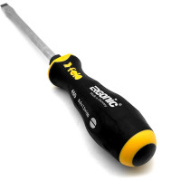 Плоская шлицевая ударная отвертка Felo Ergonic 8,0x1,2x150 45008040