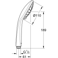 Ручной душ GROHE Euphoria Euphoria 27220000