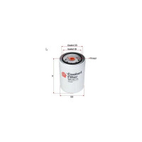 Фильтр системы охлаждения Sakura WC5714
