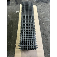 Кладочная сварная сетка СЕТКА АЛЬКОР оцинкованная, 50x50 мм, d=3.5 мм, карта 0.5x2 м 7708