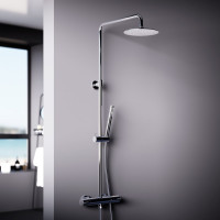 Душевая система Damixa Scandinavian Pure с душевым термостатическим смесителем, хром 936800000