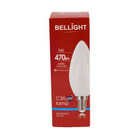 Светодиодная лампа BELLIGHT LED C35 220V/5W/E14 6500K 470 Lm 86853380