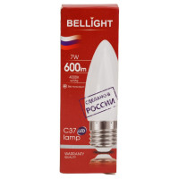 Светодиодная лампа BELLIGHT LED C37 220V/7W/E27 4000K 600Lm 86170859