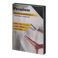 Непрозрачные пластиковые обложки Office Kit А4, 0.3 мм, черные, 50 шт. PBLMA40030