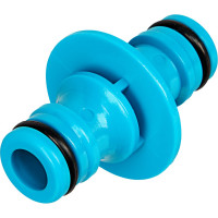 Переходник соединитель штуцерный, двухсторонний LUXE PALISAD 65765