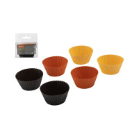 Набор форм для выпечки Mallony roseo 6 шт 7gr 105598